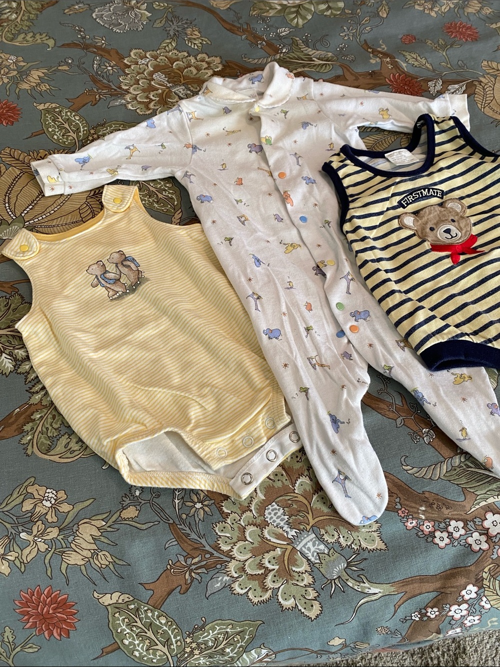 THREE Rompers